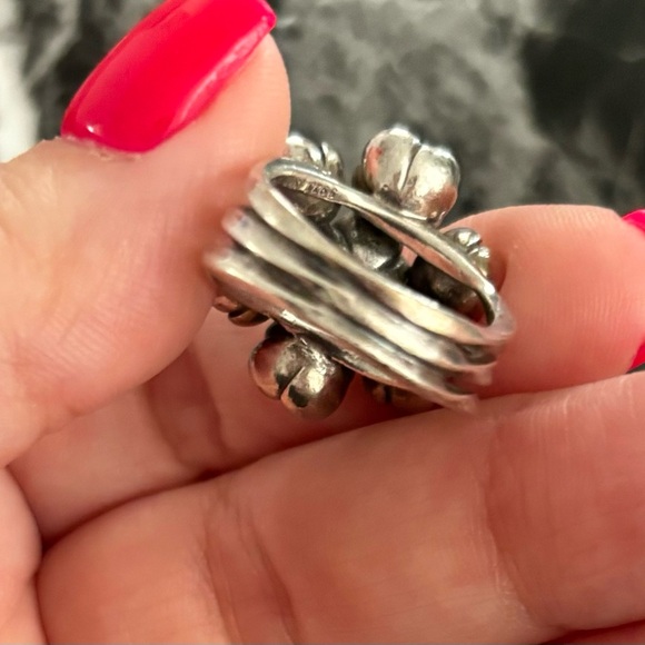 Authentic Pandora Sterling Silver Wishful Thinking Pearl - Picture 3 of 3